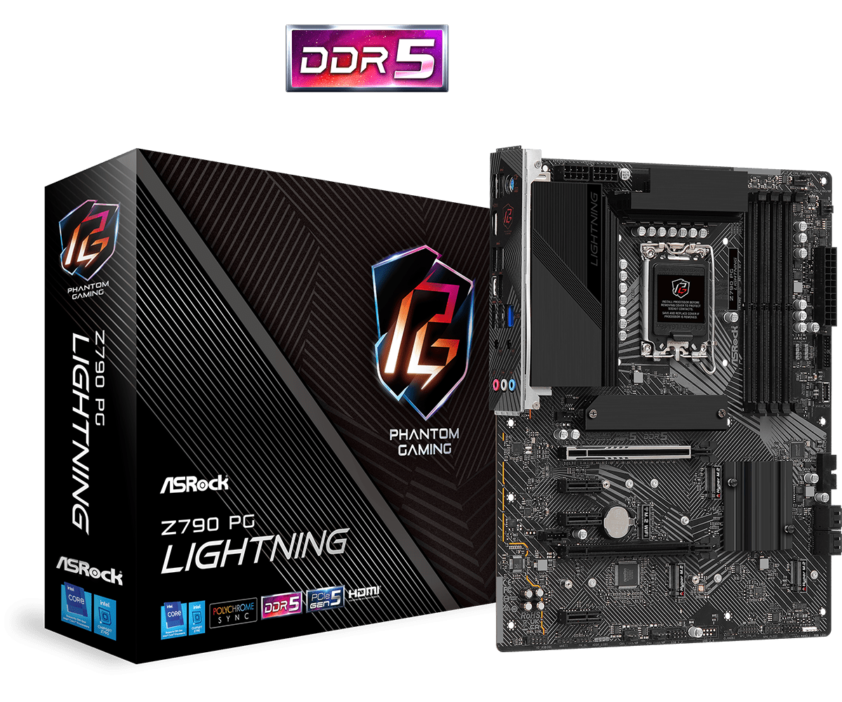 Материнская плата Socket 1700 ASRock Z790 PG LIGHTNING