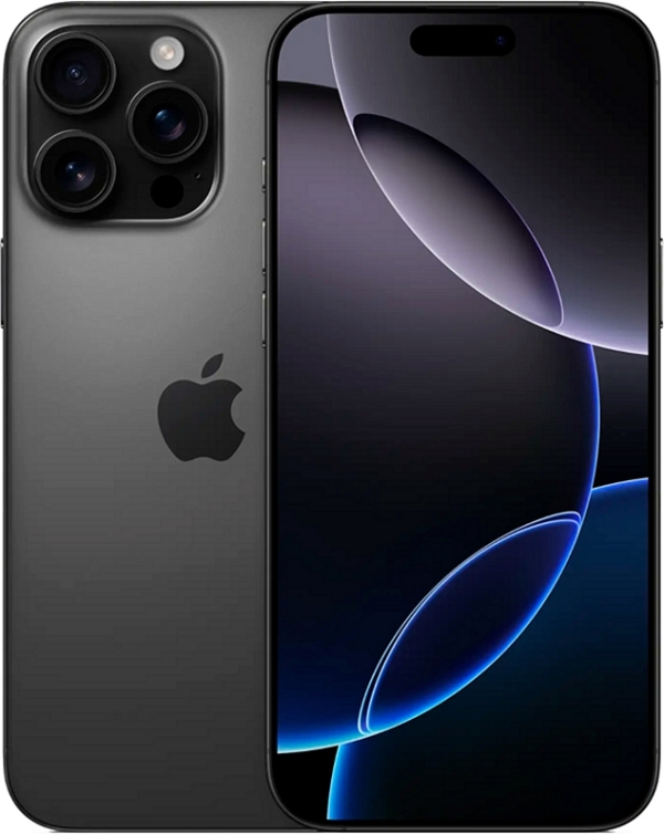 Смартфон Apple iPhone 16 Pro Max 256 ГБ (nanoSim/eSim), черный титан