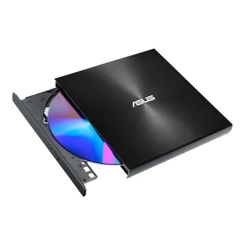 Оптический привод внешний DVD-RW Asus SDRW-08U9M-U/BLK/G/AS, USB Type-C, черный