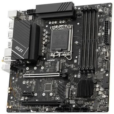 Материнская плата Socket 1700 MSI PRO B760M-A WIFI DDR5