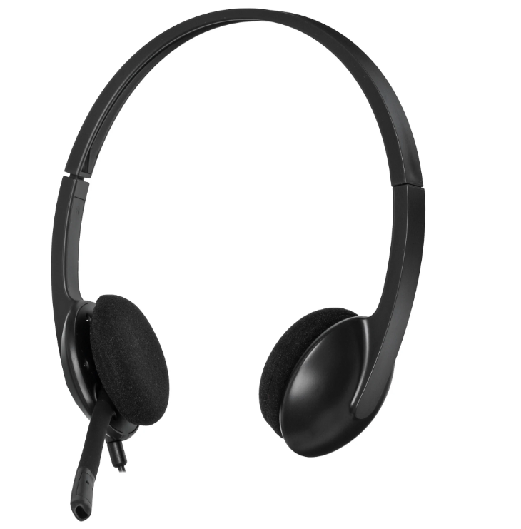 Гарнитура Logitech H340, черный