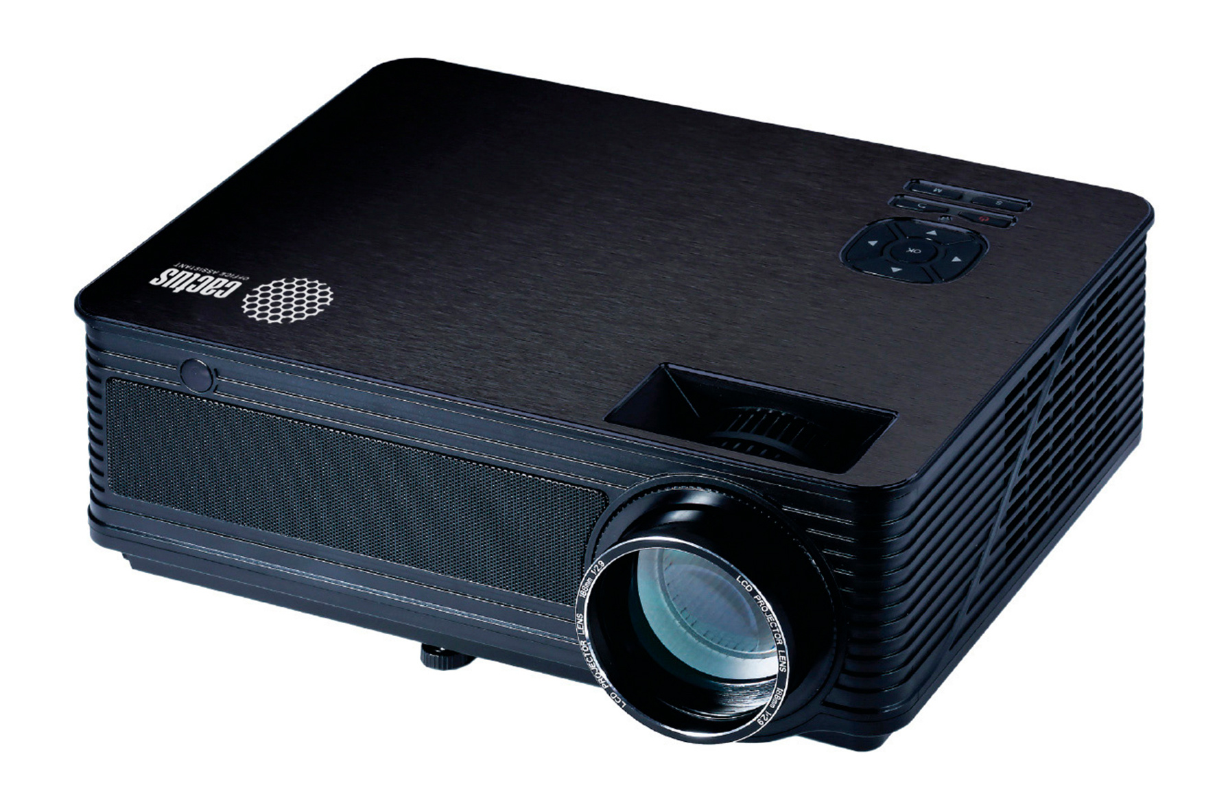 Проектор Cactus CS-PRM.05WT.WUXGA-W LCD 2800Lm (1920x1080) 2000:1 ресурс лампы:30000часов 2xUSB
