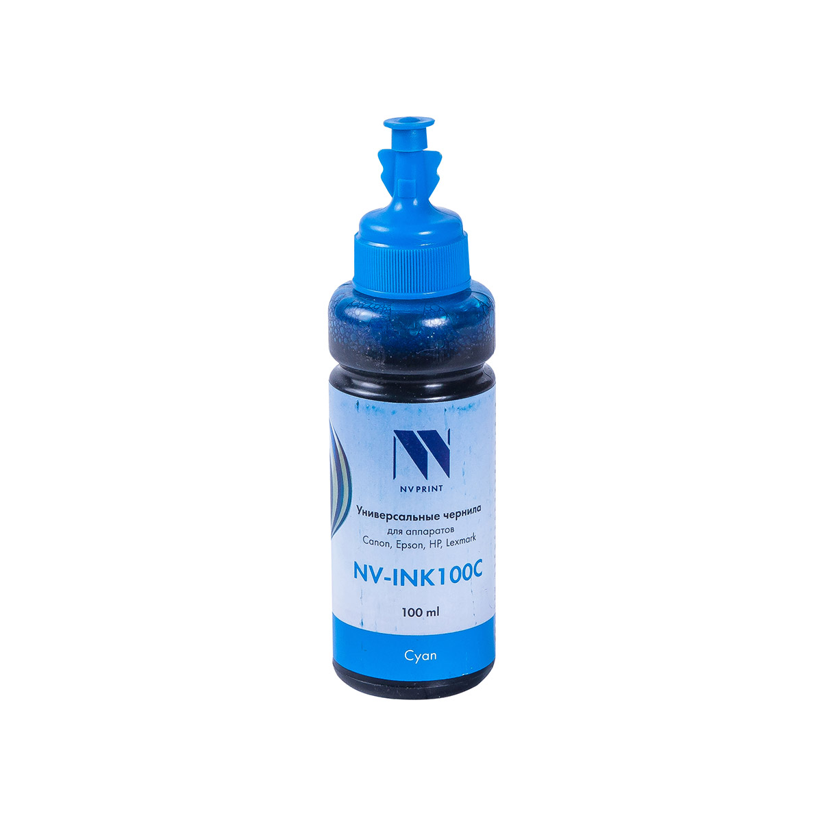 Чернила NV-INK100U Cyan универсальные для Сanon/Epson/НР, 100мл