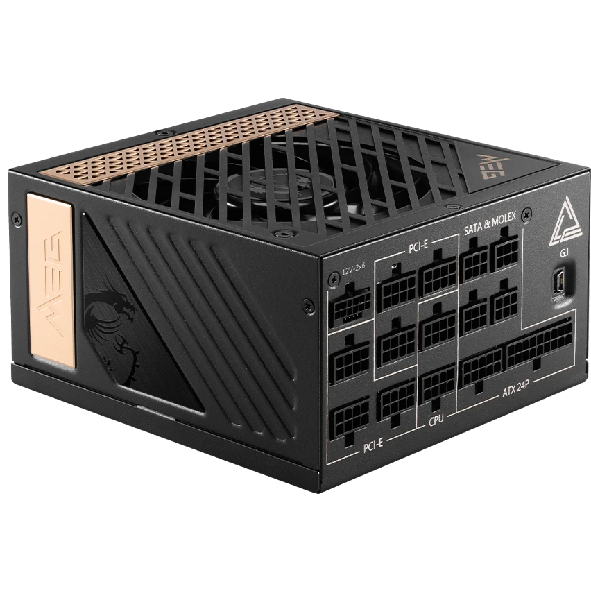 Блок питания 1300W MSI MEG Ai1300P, 80+ Platinum, модульный