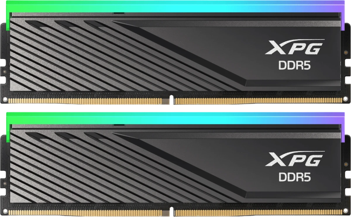 Комплект модулей памяти DDR5 2x16Gb ADATA Lancer Blade RGB (AX5U6000C3616G-DTLABRBK)