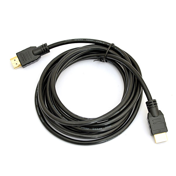 Кабель HDMI - HDMI v 1.4 3.0m DeTech