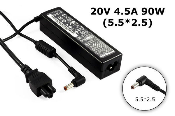 Блок питания для ноутбука Lenovo 90W (20V, 4.5A, 5.5-2.5mm) Copy AAA class