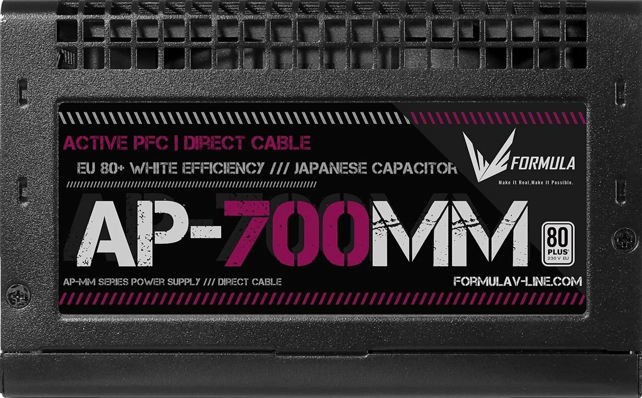 Блок питания 700W Formula AP-700ММ, 80+ White