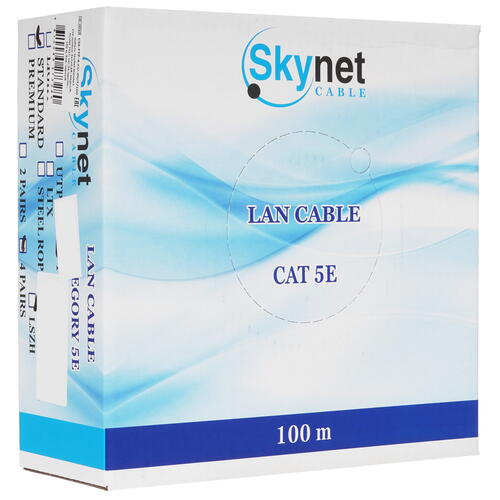 Кабель внешний витая пара Бухта 100м SkyNet Standart FTP5e 4pr ( 0.48mm) медь CSS-FTP-4-CU-OUT/100