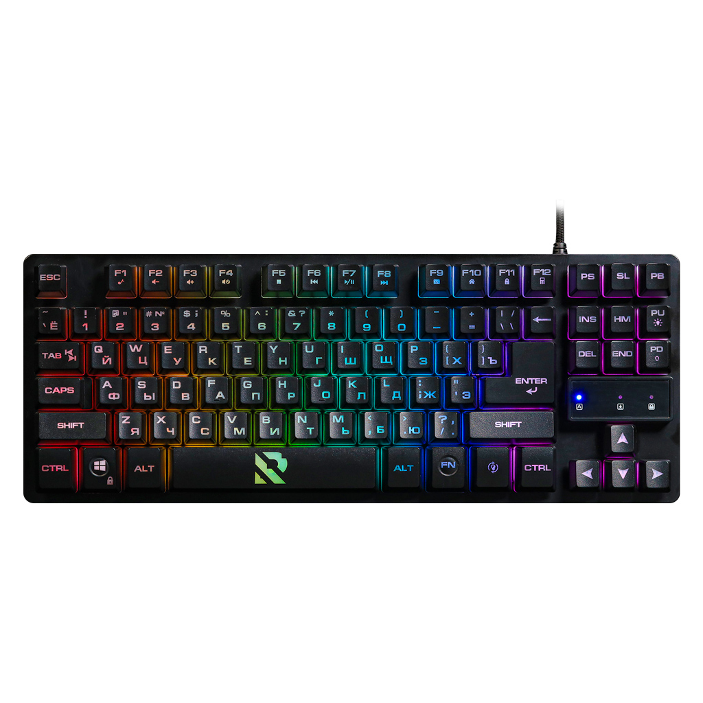 Клавиатура игровая с подсветкой Smartbuy RUSH Z6 (SBK-356G-K), USB, черный