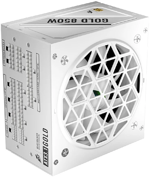 Блок питания 850W 1STPLAYER NGDP 80+ Gold, белый HA-850BA4-WH