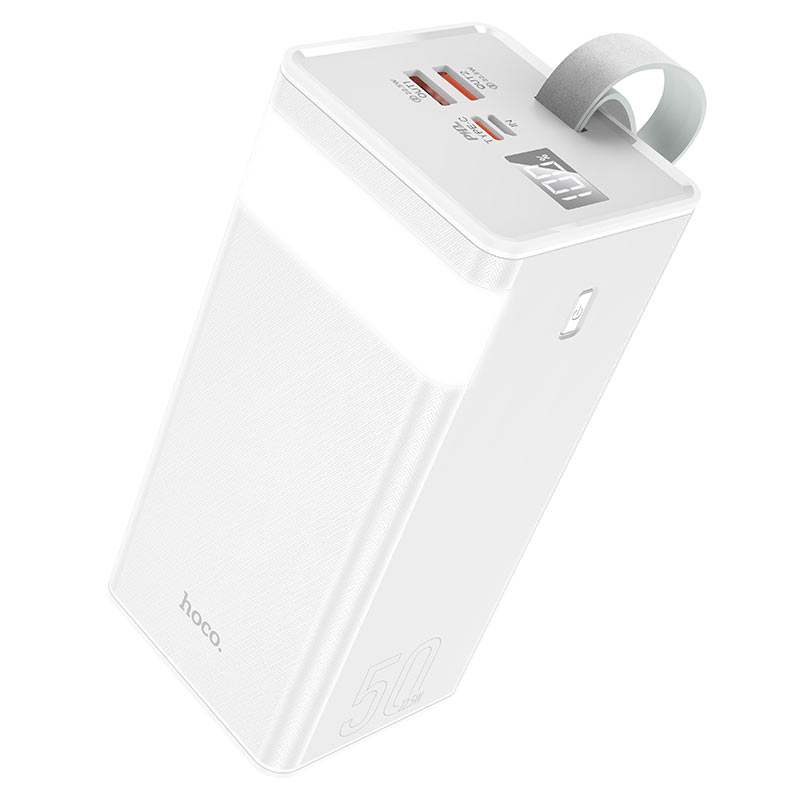 Портативный аккумулятор Hoco J86A Li-ion, 50000mAh, 3A, белый