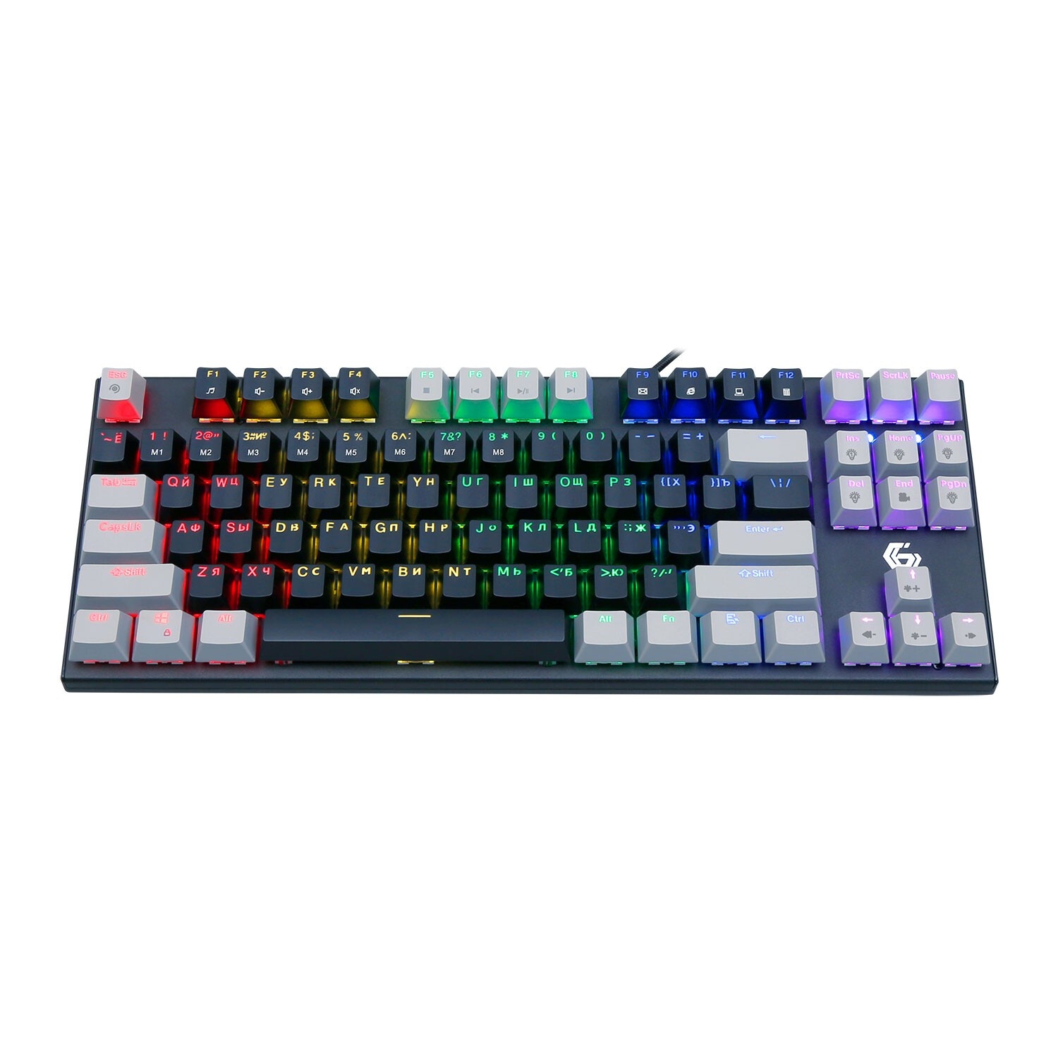 Клавиатура механическая Gembird KB-G600-1, черный, USB