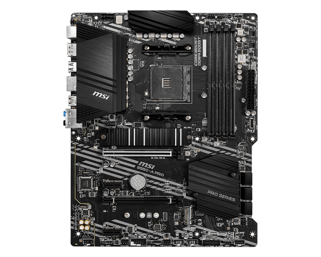 Материнская плата Socket AM4 MSI B550-A PRO