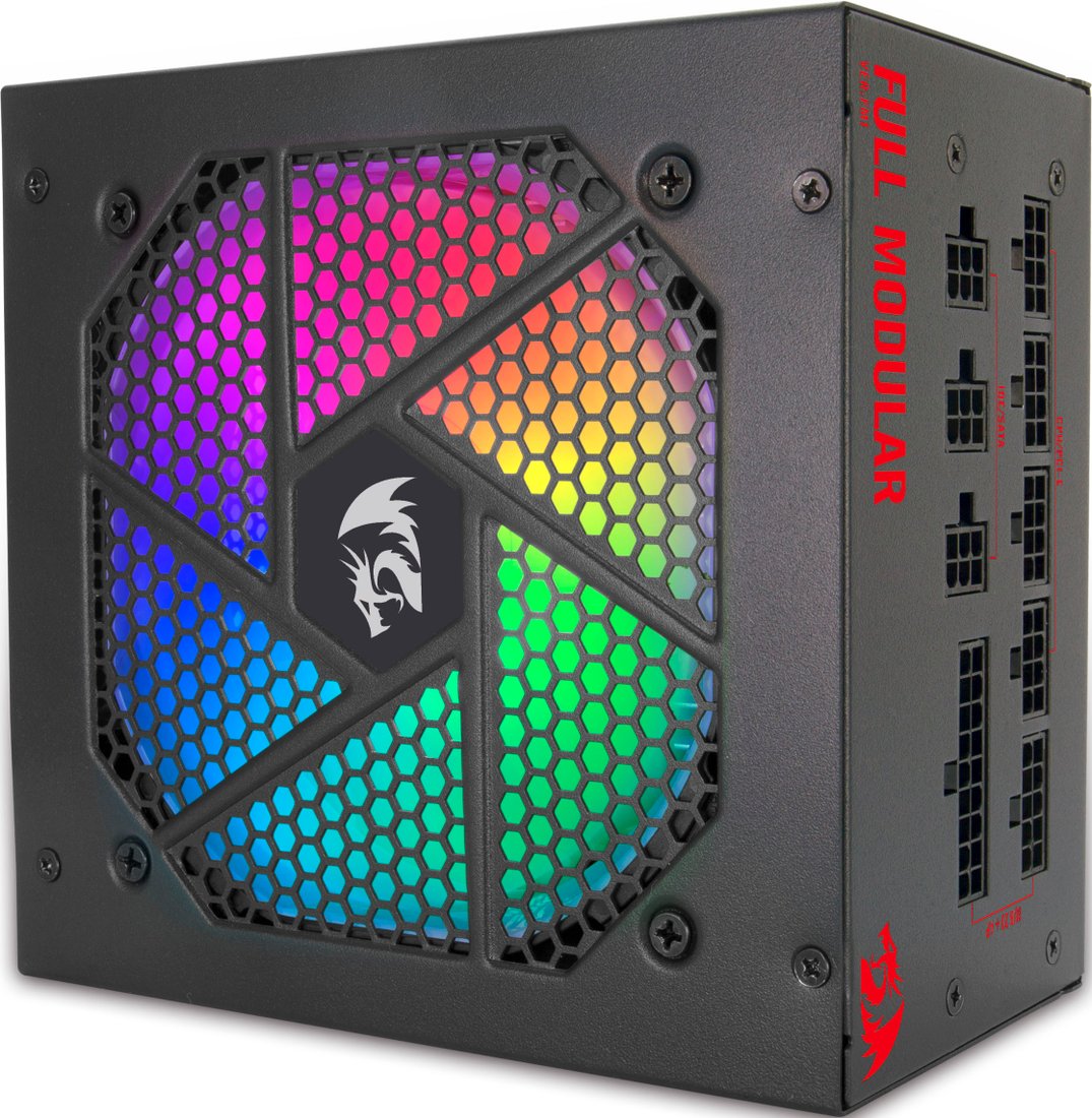 Блок питания 750W Redragon RGPS-750W RGB