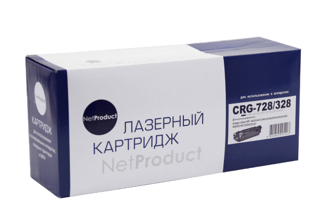 Картридж совместимый NetProduct N-№728/328 (MF4410/MF4420/MF4430/MF4450/MF4550/MF4570/MF4580)