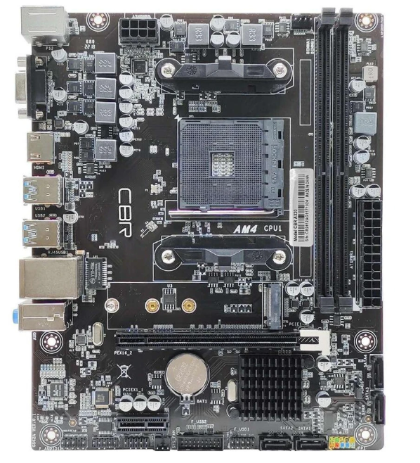 Материнская плата Socket AM4 CBR A320 OEM