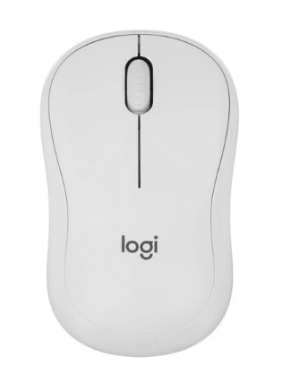 Мышь беспроводная Logitech M240 Silent, белый