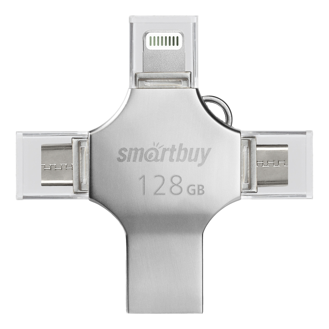 Флеш накопитель 128Gb USB 3.0 SmartBuy MC15 Metal Quad (SB128GBMC15)