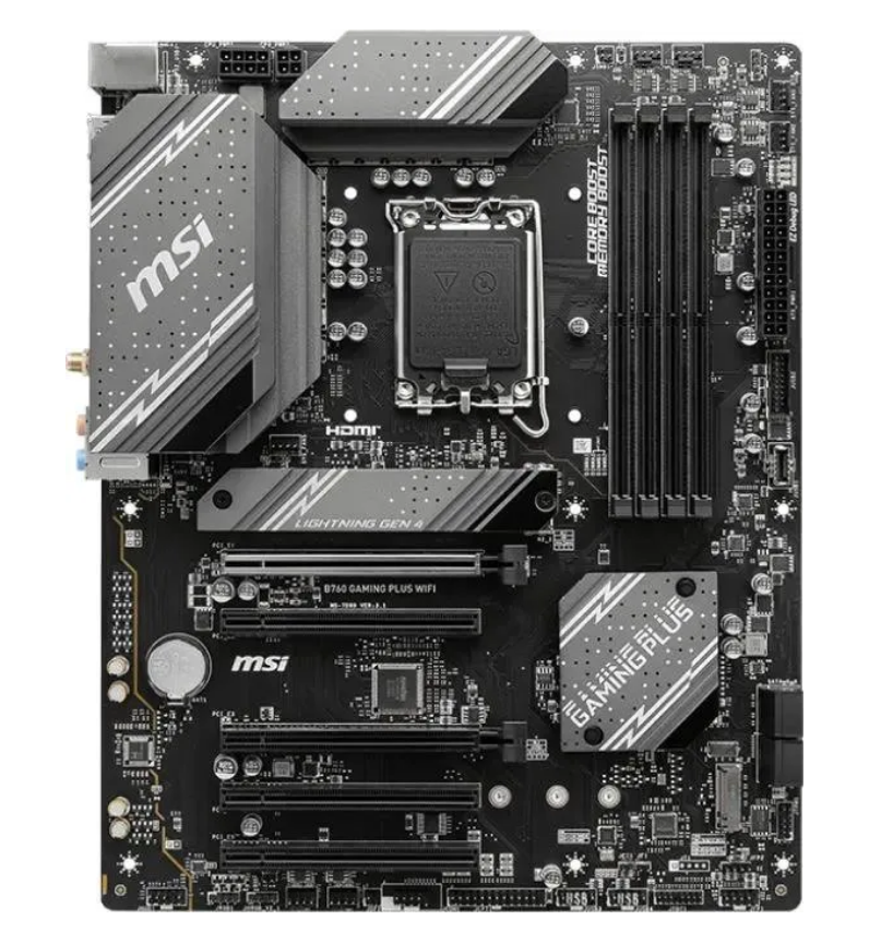 Материнская плата Socket 1700 MSI B760 GAMING PLUS WIFI DDR5