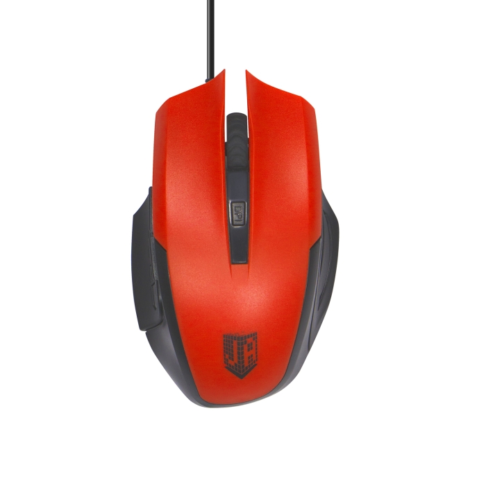 Мышь проводная Jet.A Comfort OM-U54 красная, USB