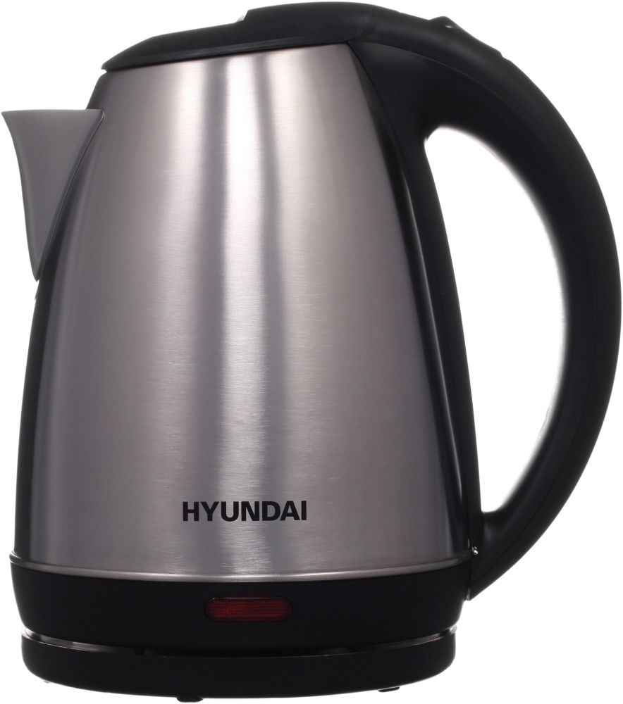 Чайник электрический Hyundai HYK-S1030, серебристый/черный