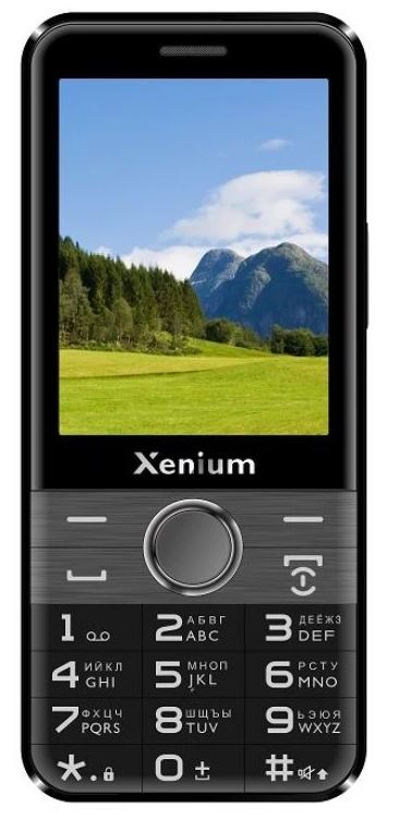 Мобильный телефон Xenium X800 Black, черный (CTX800BK/00)