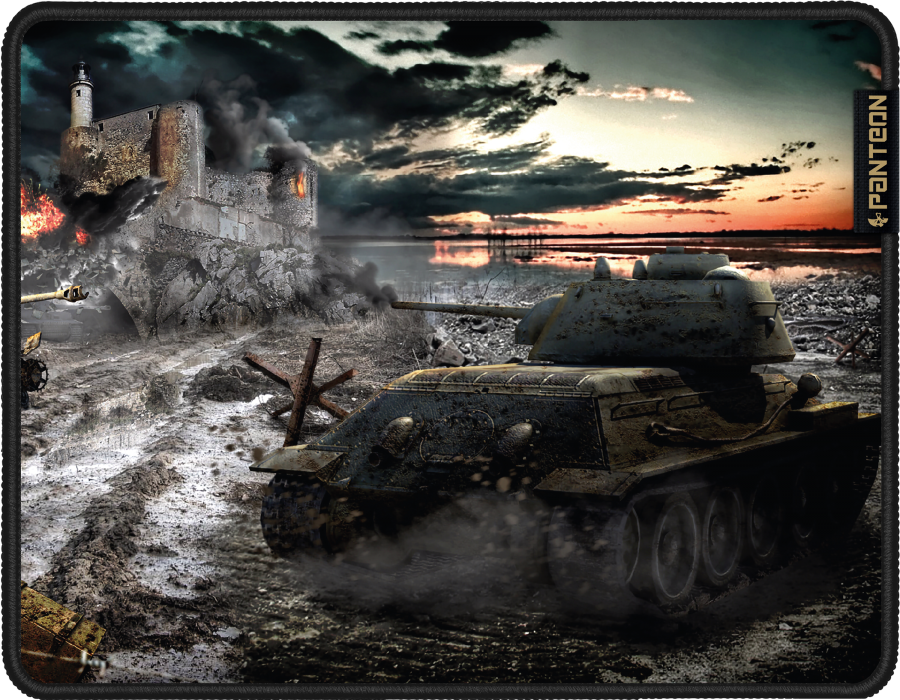 Коврик JETACCESS PANTEON GP-92SS WAR WHIRWIND (360x280x3мм)