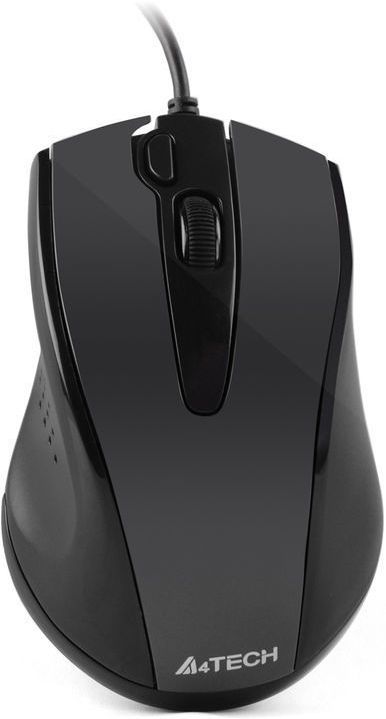 Мышь проводная A4Tech V-Track Padless N-500FS черная