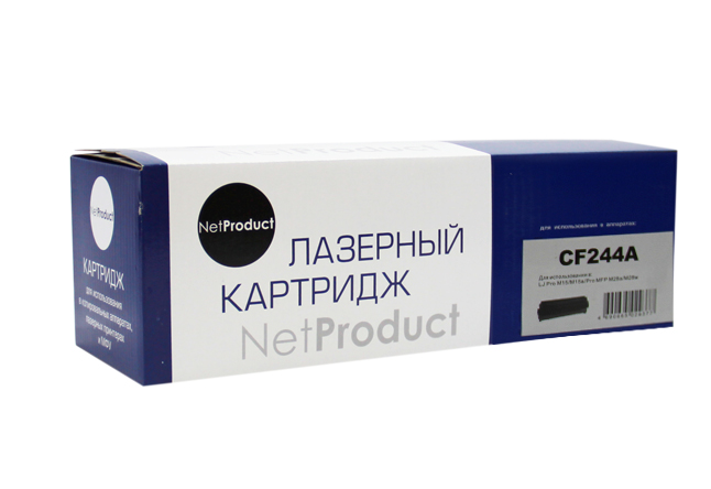 Картридж совместимый NetProduct N-CF244A (M28a/ M28w/ M15a/ M15w) 1к