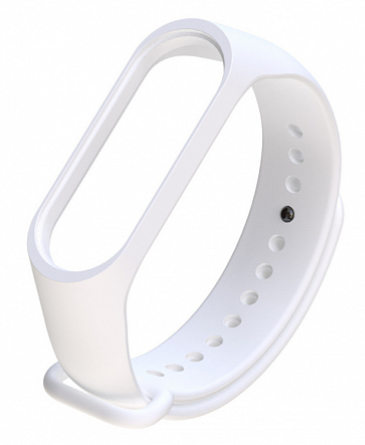 Ремешок для Xiaomi Mi Band 5/6/7 Белый
