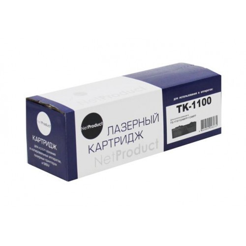 Тонер-картридж совместимый NetProduct N-TK-1100 (FS-1024MFP/1124MF/1110) 2,1K