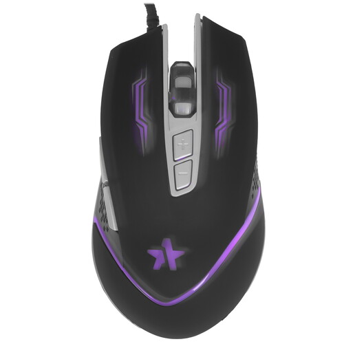 Мышь проводная игровая Гарнизон GM-730G "Астерион", черный, USB