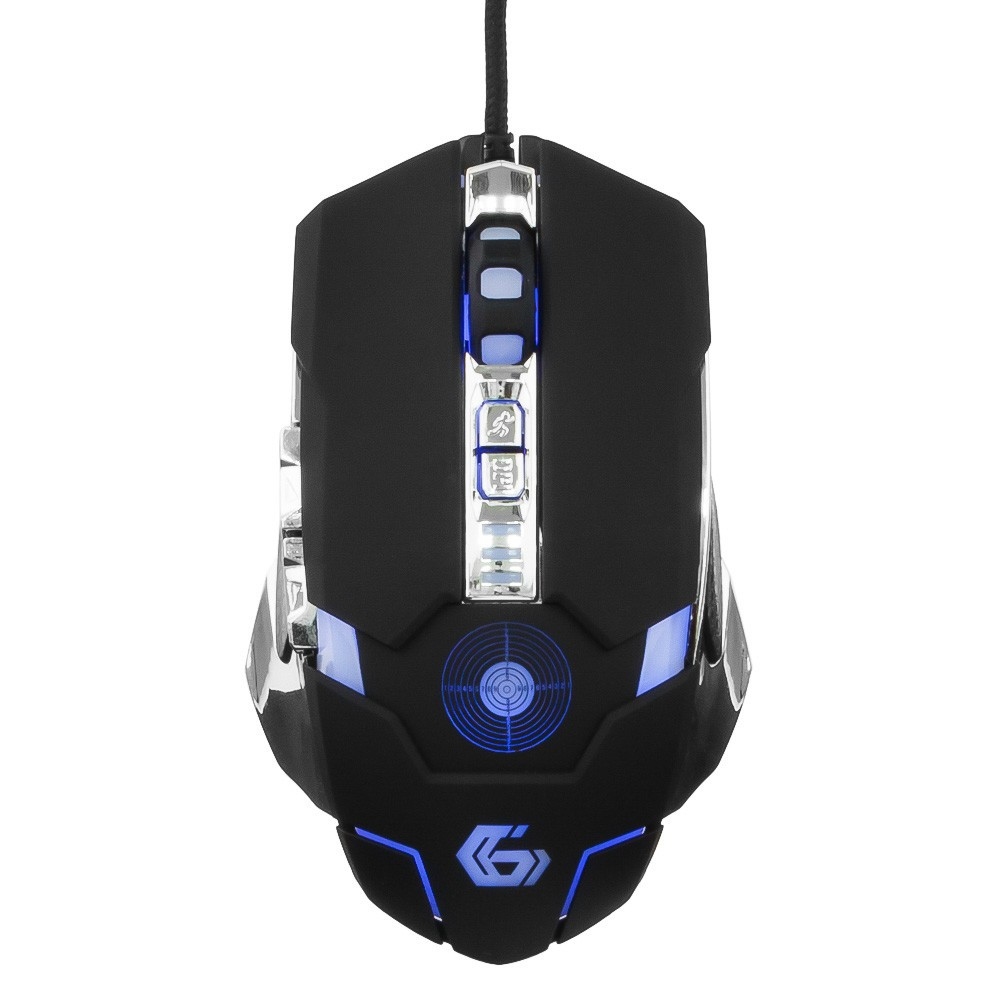 Мышь игровая Gembird MG-530, черный, USB