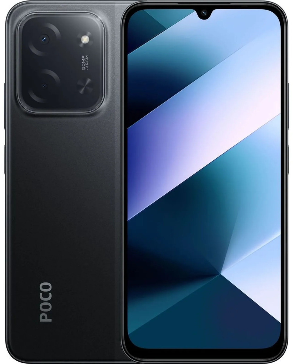 Смартфон POCO C85 8/256GB черный