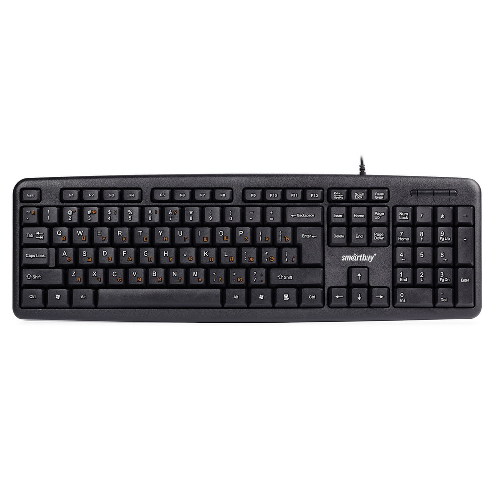 Клавиатура Smartbuy ONE 112 USB ,черный