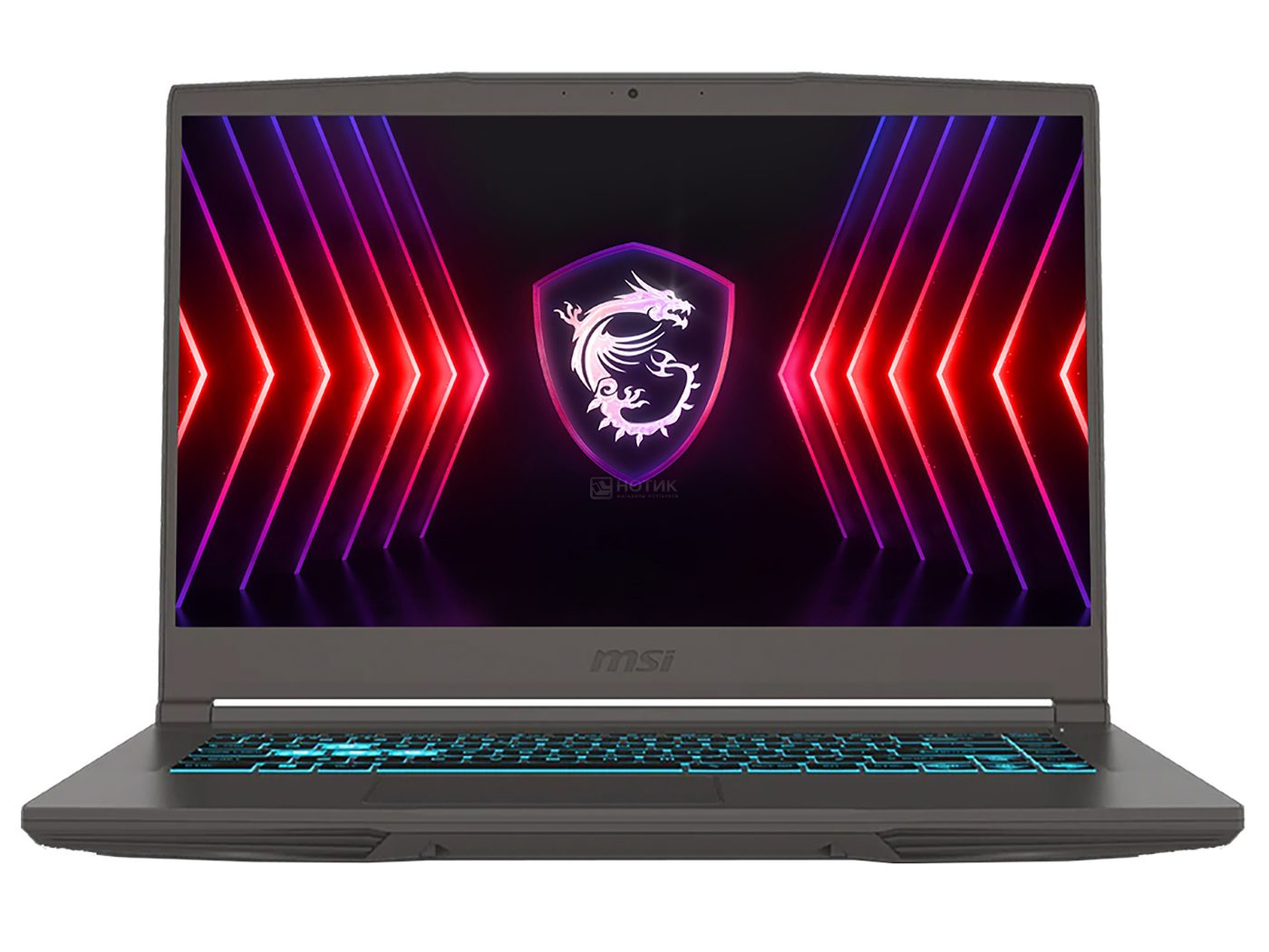 Ноутбук MSI Thin 15 B13UC-3418XRU, 15.6", IPS, i5-13420H/16/512/RTX3050, серый