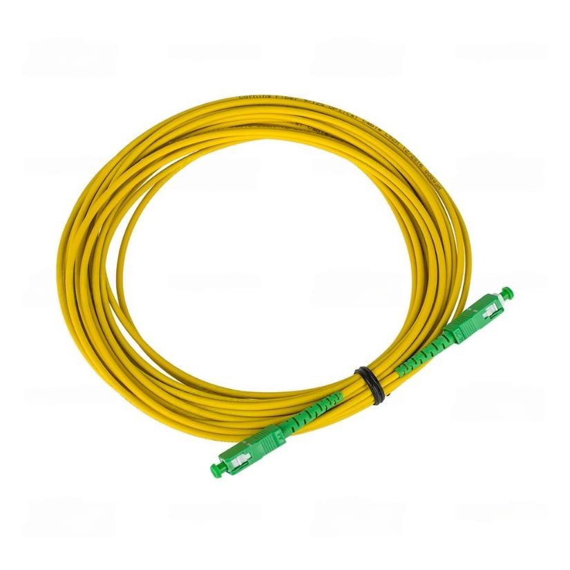 Патч-корд оптический SC-SC/APC SM 9/125 simplex 10м G.657A1