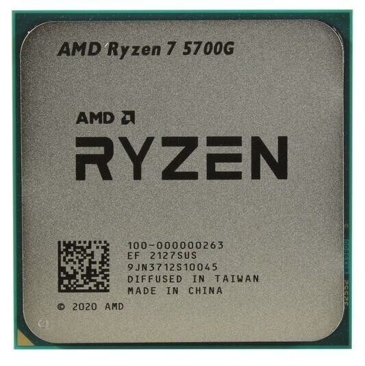 Процессор Socket AM4 AMD Ryzen 7 5700G OEM