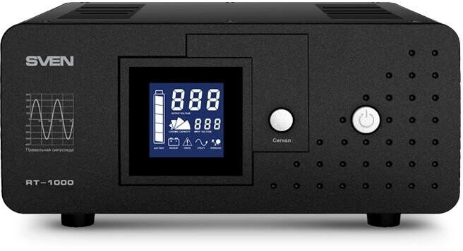 Источник бесперебойного питания SVEN RT-1000 600Вт 1000ВА