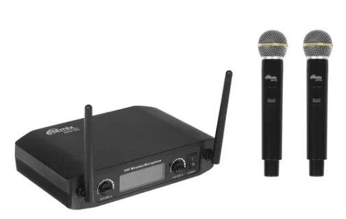 Беспроводная микрофонная система Ritmix RWM-222