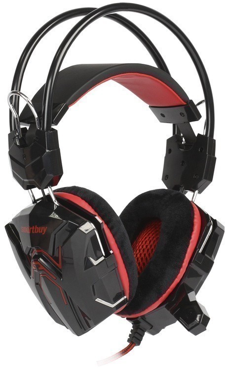 Гарнитура игровая Smartbuy RUSH SNAKE (SBHG-1300), черный-красный
