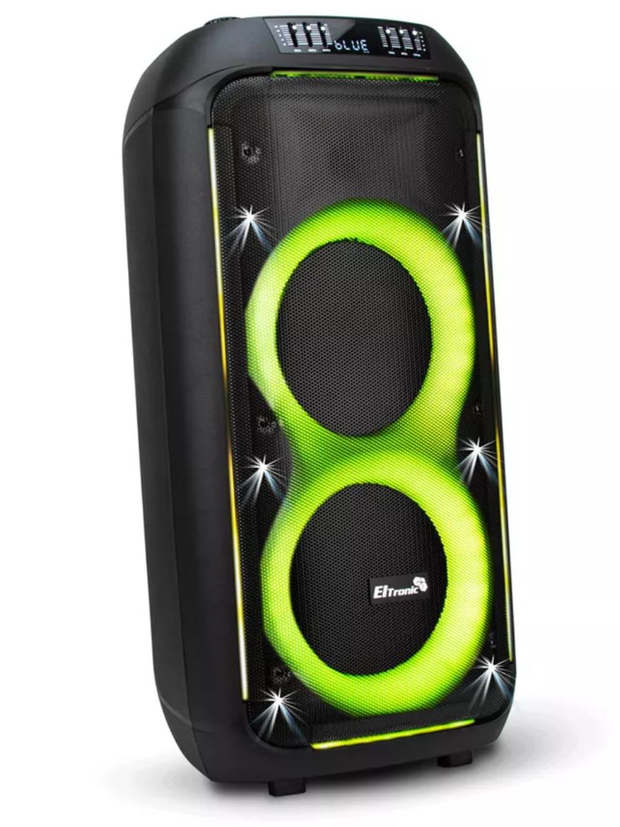 Портативная колонка ELTRONIC с TWS 30-38 CRAZY BOX, динамик 2шт/8"