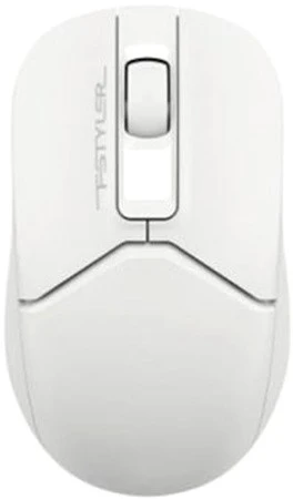 Мышь беспроводная A4Tech Fstyler FG12S белый USB