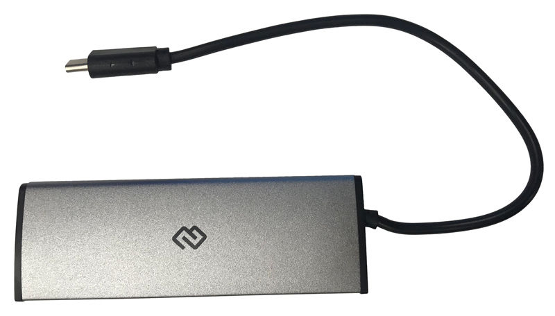 USB-концентратор Digma HUB-4U2.0-UC-DS USB-C