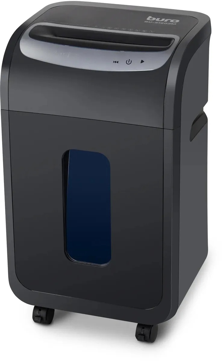 Уничтожитель документов (шредер) Buro Office BU-S1602M, P-5
