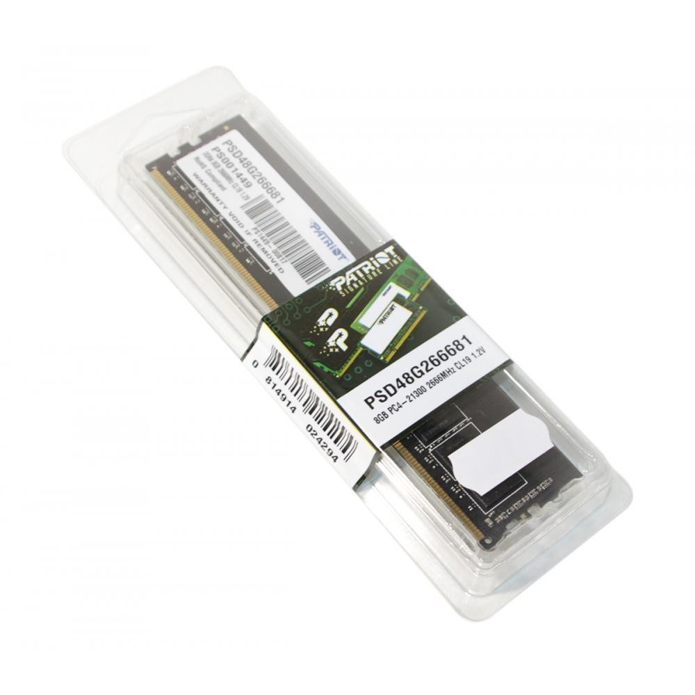 Модуль памяти DDR4 8Gb PC21300 2666MHz Patriot PSD48G266681