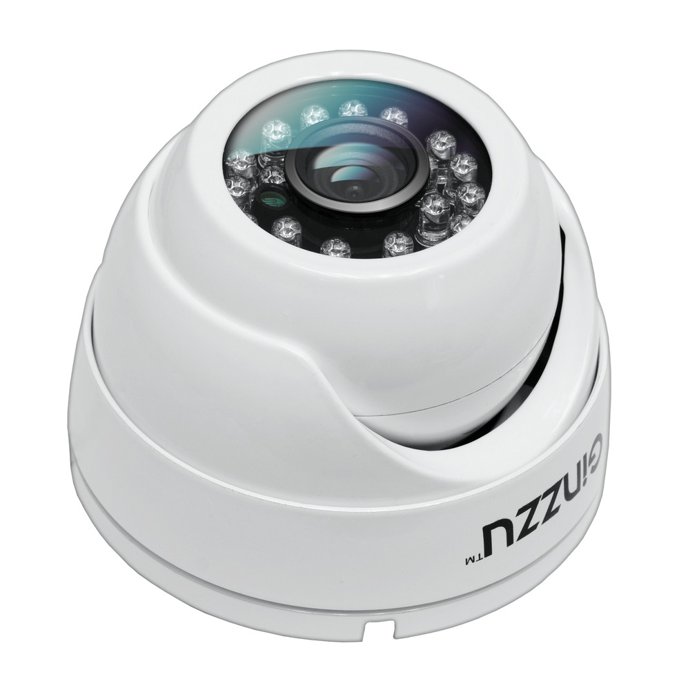 Видеокамера GINZZU HAD-5301A, AHD 5.0Mp K03, 3.6mm,куп.,IR 20м,IP66,мет.