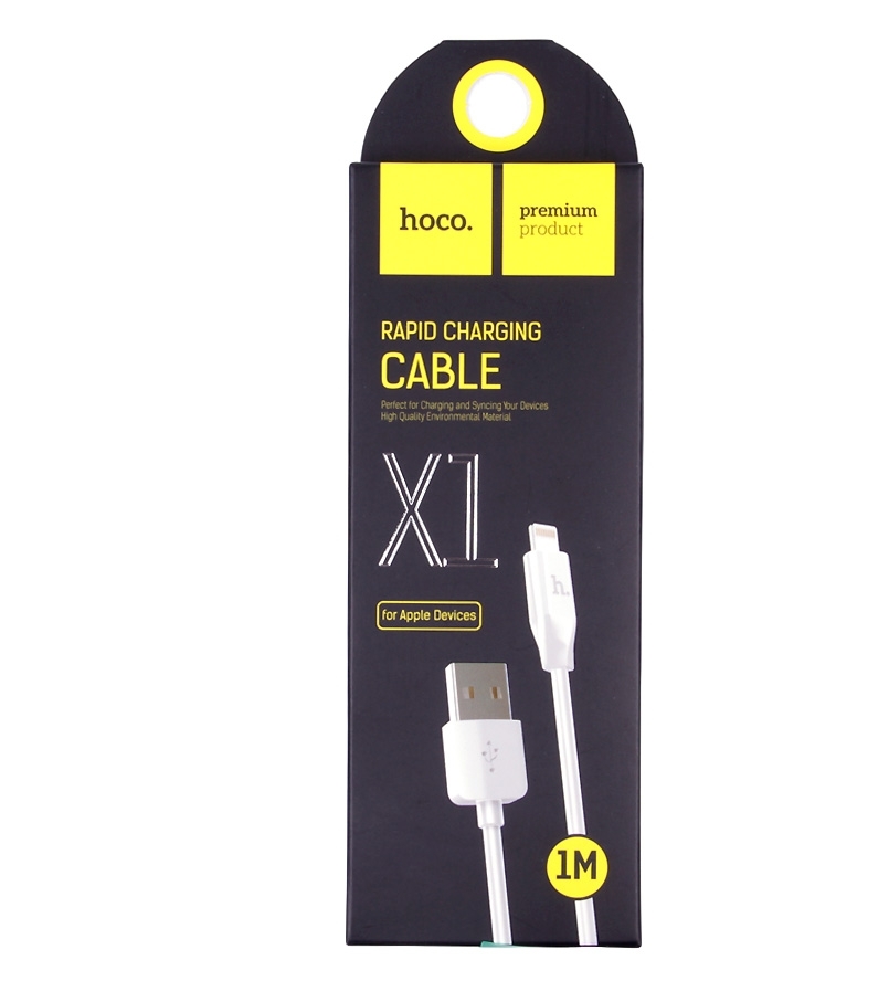 Кабель IPhone 5 Hoco X1 1m