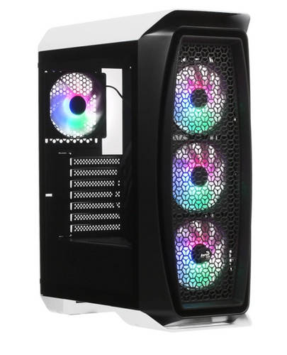 Корпус ATX без БП Aerocool Aero One Frost-G-WT-v1
